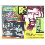 1957 Original Spanish Lobby Card For The Movie 1957 Original Spanish Lobby Card For The Movie