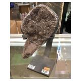 Amethyst Geode W/stand, 4x3x9in Amethyst Geode W/stand, 4x3x9in