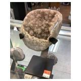 Amethyst Geode W/stand, 4x5x8in Amethyst Geode W/stand, 4x5x8in