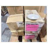 4 Cases Of 36pcs - 5in Porcelain Saucers - 4 Cases Of 36pcs - 5in Porcelain Saucers -