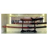 3-New Red Sword Dragon set, 38in longest one 3-New Red Sword Dragon set, 38in longest one