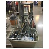 Metal hardware for clothing racks, wall hangers Metal hardware for clothing racks, wall hangers