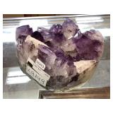 Amethyst Geode, Tw 1.90kg, 5x4x3in Amethyst Geode, Tw 1.90kg, 5x4x3in