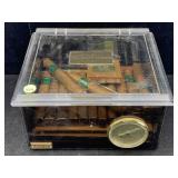 Jeffrey Scott Cigar Humidor W/contents Jeffrey Scott Cigar Humidor W/contents