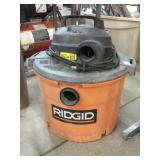 Ridgid Wet/Dry vacuum, 9 Gallon, mod WD09700 Ridgid Wet/Dry vacuum, 9 Gallon, mod WD09700