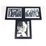3 Photos B/W, the Doobie Brothers, Edgar Winter & 3 Photos B/W, the Doobie Brothers, Edgar Winter &