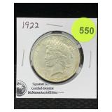 1922 Signature Series Silver Peace Dollar 1922 Signature Series Silver Peace Dollar