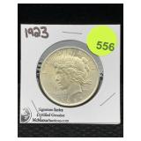 1923 Signature Series Silver Peace Dollar 1923 Signature Series Silver Peace Dollar