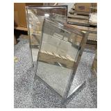 2-Shoe mirrors, 13x21x11in 2-Shoe mirrors, 13x21x11in
