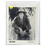 Signed Mac Davis B/W photo 8x10 Signed Mac Davis B/W photo 8x10
