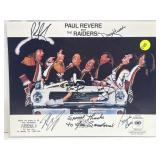 Signed Paul Revere & The Raiders color photo 8x10 Signed Paul Revere & The Raiders color photo 8x10