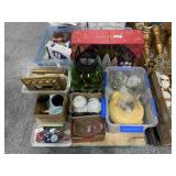 Decorative glassware, mirrors, home and holiday Decorative glassware, mirrors, home and holiday