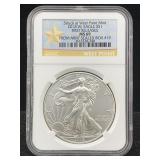 2012 Silver Eagle 999 1 Oz Silver, Ngc Ms69 2012 Silver Eagle 999 1 Oz Silver, Ngc Ms69