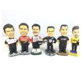 6 Funny Car drivers bobble heads, J Force, L 6 Funny Car drivers bobble heads, J Force, L