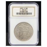 1902-o Silver Morgan Dollar, Ana Ms 64 1902-o Silver Morgan Dollar, Ana Ms 64
