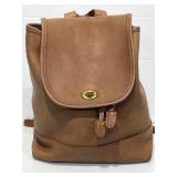 Coach Glove Tanned Cowhide Leather Backpack. Made Coach Glove Tanned Cowhide Leather Backpack. Made