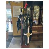75in H Wearable Metal Medieval Knight Repro Suit 75in H Wearable Metal Medieval Knight Repro Suit