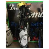 Callaway Golf Bag w/clubs, and covers, see photos Callaway Golf Bag w/clubs, and covers, see photos