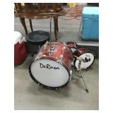 DeRosa Kids drum set with seat, largest one is DeRosa Kids drum set with seat, largest one is
