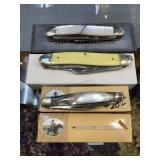 3-rough Rider Pocket Knives, 8in Largest One 3-rough Rider Pocket Knives, 8in Largest One