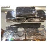 27 Wallet Knives And Wallet Ninja Tool, 5.5in 27 Wallet Knives And Wallet Ninja Tool, 5.5in