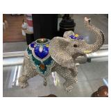 Kalifano Elephant Trinket Box, 8x4x8in Kalifano Elephant Trinket Box, 8x4x8in