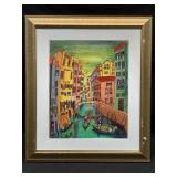 Michal Meron Signed LE Giclee On Canvas. Michal Meron Signed LE Giclee On Canvas.