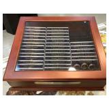 Presidential Coin Set Collection In Case, Presidential Coin Set Collection In Case,