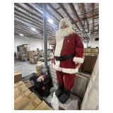 Life size Santa Claus Christmas decor w/bag, 6ft Life size Santa Claus Christmas decor w/bag, 6ft