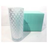 Tiffany & Co. Woven Cylinder 12in  Vase in Box Tiffany & Co. Woven Cylinder 12in  Vase in Box
