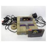 Super NES w/ Controllers & Games. Tested Working Super NES w/ Controllers & Games. Tested Working
