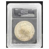 1901-o Silver Morgan Dollar Cased 1901-o Silver Morgan Dollar Cased