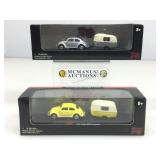 2 Malibu international die cast 1:87 scale car