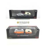 2 Malibu international die cast 1:87 scale car