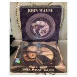 John Wayne wall clock.