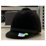 Black Velvet Equestrian Hunt Cap