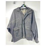 Adidas denim jacket size faded. Looks XXL.
