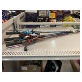 4 Slingshot Fishing Poles.