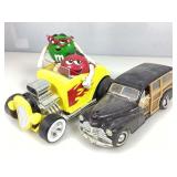 Maisto and Mars M&M collector cars.