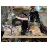 Assorted Stationery Items, Coca-Cola Bears, Shoes