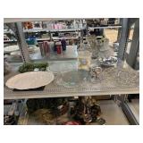 Decorative platters, hallmark Christmas ornament,