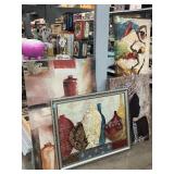 Assorted Wall Art. Largest approx 48x16in