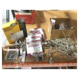 Wall lights, wiremold cord covers and more.