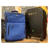 2 rolling travel totes. DKNY, Olympia.