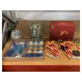 Holiday decor. Ornaments and more.