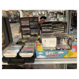 Assorted Cassettes and CDs