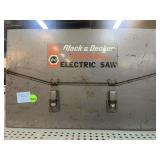 Black & Decker Portable Electric Saw in metal