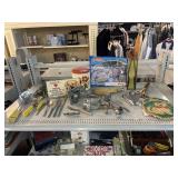 Assorted kitchen tools, EZ Twist Food Covers,