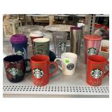 Assorted Starbucks Coffee cups/mugs