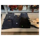 Assorted Jeans & Sizes. Size 7 Stretch Boots